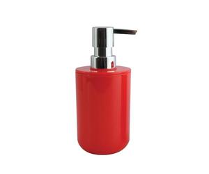 Well Home Distributore di sapone Inacqua in acrilico in colore rosso