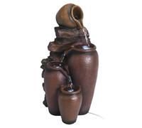 WELL HOME - Fontana di design Anfora con luci LED 23 x 21 x 41 cm