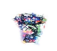 Well Home - Ghirlanda con 320 luci LED multicolore per esterni - cavo 3m