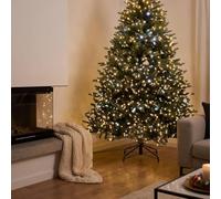 Well Home - Ghirlanda di 750 luci LED bianco caldo con 10% di flash bianco, 15 metri