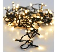 Well Home Ghirlande con 180 luci LED in bianco caldo - Cavo 3m