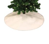Well Home - Gonna per albero di Natale effetto neve, colore bianco, Ø100 cm