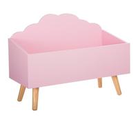WELL HOME - Malle pour enfant « nuage » rose.