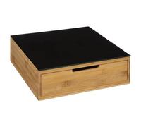 WELL HOME MOBILIARIO & DECORACIÓN Porta capsule 2 cassetti bambù