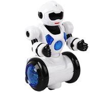 WELL HOME MOBILIARIO & DECORACIÓN - Robot giocattolo H.22 cm colore bianco con suoni e luci, 22 x 12 x 13 (Koopman International BV S34938460)