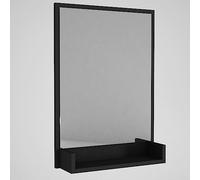 WELL HOME MOBILIARIO & DECORACIÓN Specchio in legno decorativo con cornice nera