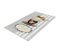 WELL HOME MOBILIARIO & DECORACIÓN Tappeto in poliestere stampato 140 x 220 cm modello MimisKitchen multicolore