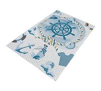 WELL HOME MOBILIARIO & DECORACIÓN Tappeto in poliestere stampato 80 x 150 cm