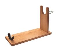 WELL HOME MOBILIARIO & DECORACIÓN WH14207 Prosciutto in Legno di Pino Certificato PEFC, 40 cm, con Hardware a V e Fissaggio a Vite in Acciaio, Miele