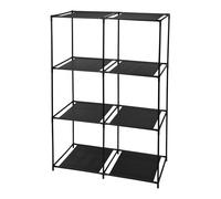 Well Home Scaffale modulare a 6 scomparti Organizzatore in tessuto e ferro Dimensioni: 59,5x30x88cm