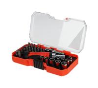 Well Home Set di 25 cacciaviti a cricchetto TPR arancione e nero