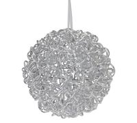 Well Home Sfera in alluminio Luminosa con 200 luci micro LED Ø40 cm