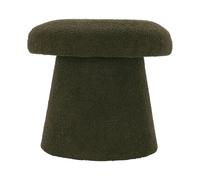 Well Home Sgabello fungo 'Teddy' verde Ø43x38cm