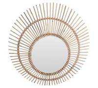 Well Home Specchio rotondo in rattan Ø90cm