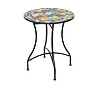 Well Home Tavolo bistrot design mosaico Ø60x71cm