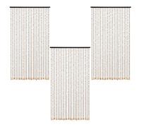 Well Home - Tende Be Garden, con perline per porte, 175 x 90 cm, con perline, set di 3