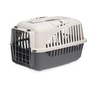 Well Home - Trasportino per animali domestici, portatile, antracite, ideale per cani e gatti, 46,5 x 32 x 32 cm