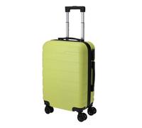 Well Home Valigia verde 32L ABS con lucchetto a combinazione e ruote, 55x35x21,5cm - 19''