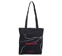 Well Read Borsa di tela Frankenstein per gli amanti della letteratura - Tracolla da donna riutilizzabile amanti dei libri