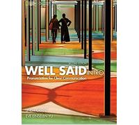 WELL SAID INTRO-W/ONLINE WORKBK.ACCESS