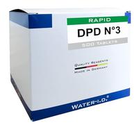 well2wellness® Piscina compresse di prova DPD No. 3 RAPID per il valore totale del cloro - Confezione da 500