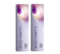 Wella - 2 creme Illumina Color 10/69, biondo chiaro-viola cenere, 60 ml