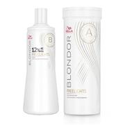 Wella Blondor Freelights Sviluppatore 12% 1000ml + Polvere Decolorante 400g