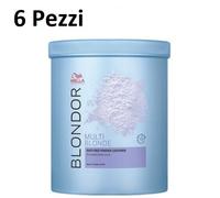 Wella Blondor Powder | Polvere Decolorante 7 Toni Capelli - 800 g x 6 Pezzi