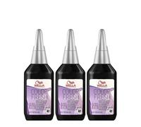 Wella Color Fresh 8/81 Light Blonde Pearl Ash 75ml x 3