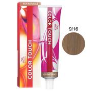 WELLA COLOR TOUCH - BAGNO DI COLORE PROFESSIONALE - BIONDO CHIARISSIMO CENERE VIOLETTO 9/16
