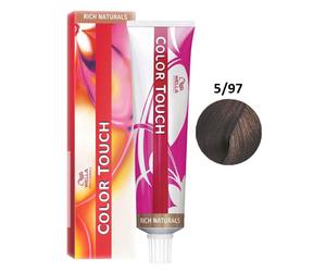 WELLA COLOR TOUCH - BAGNO DI COLORE PROFESSIONALE - CASTANO CHIARO CENDRE SABBIA 5/97