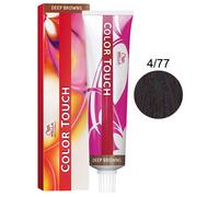 WELLA COLOR TOUCH - BAGNO DI COLORE PROFESSIONALE - CASTANO MEDIO SABBIA INTENSO 4/77
