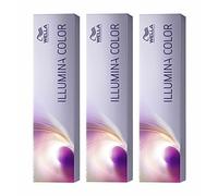 Wella Illumina Color 6/16 biondo scuro cenere - Viola 3 X capelli 60 ml, colo...