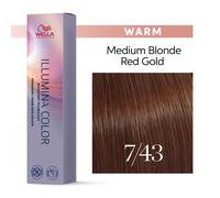 Wella Illumina Hair Colour 60ml - 7/43