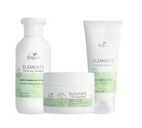 WELLA Kit Elements Renewing Shampoo 250ml + Mask + 150ml Conditioner 200ml