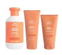 WELLA Kit Invigo Nutri-Enrich Shampoo 300ml + Balsamo 200ml + Crema 150ml