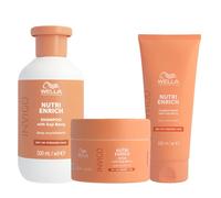 WELLA Kit Invigo Nutri-Enrich Shampoo Nutriente 300ml + Maschera 150ml + Balsam