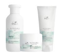 WELLA Kit Nutricurls Curls Shampoo 250ml + Mask 150ml + Conditioner 200ml