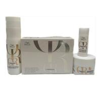 WELLA Kit Oil Reflections Con Shampoo 250 Ml,Maschera 150 Ml E Fiali Elisir Di Luminosita' 10x 6ml