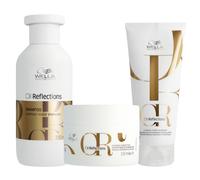 WELLA Kit Oil Reflections Shampoo 250ml + Maschera 150ml + Conditioner 200ml