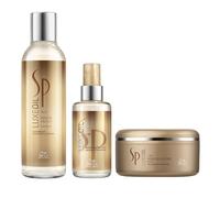 WELLA Kit SP Luxe Oil Shampoo 200ml + Restore Mask 150ml + Oil Elixir 100ml