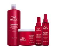 WELLA Kit Ultimate Repair Shampoo 1000ml + Conditioner 500ml + Miracle Hair 95m