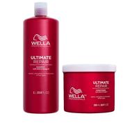 WELLA Kit Ultimate Repair Shampoo 1000ml + Conditioner 500ml
