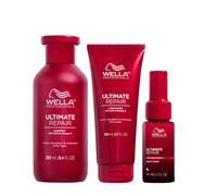WELLA Kit Ultimate Repair Shampoo 250ml + Conditioner 200ml + Night Serum 30ml
