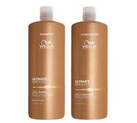 WELLA Kit Ultimate Smooth Step 1 Shampoo 1000ml + Step 2 Conditioner 1000ml