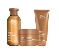 WELLA Kit Ultimate Smooth Step 1 Shampoo 250ml + Step 2 Intense Mask 150 + Step