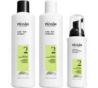WELLA Nioxin Kit System 2 3x 300 Ml Per Capelli Naturali Con Assottigliamento Avanzato