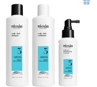 WELLA Nioxin Kit System 3 3x 300 Ml X Capelli Colorati X Assottigliamento Lieve