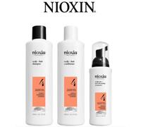 WELLA Nioxin Kit System 4 3 X 300 Ml Per Capelli Colorati Con Assottigliamento Avanzato