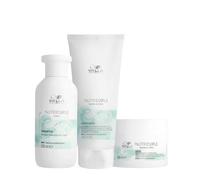 Wella Nutricurls Micellar Shampoo250ml Waves & Curls Conditioner200ml Mask 150ml